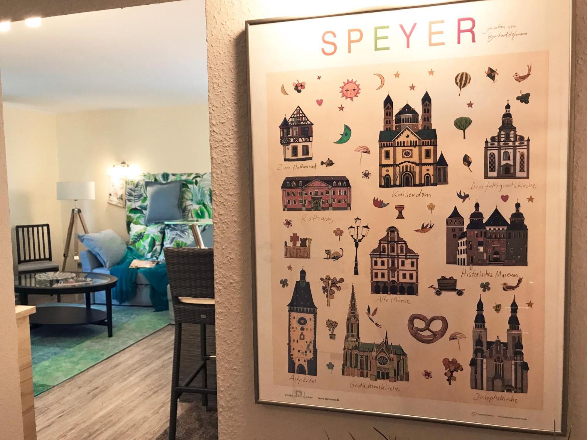 Dompanorama Der Kleine Dschungel Apartment Fuer 2-4 Pers 斯派尔 外观 照片